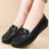 Thumbnail: Women Shoes Soft Leather Women's Loafer 2025 New Flats Slip On Casual Shoes Flat