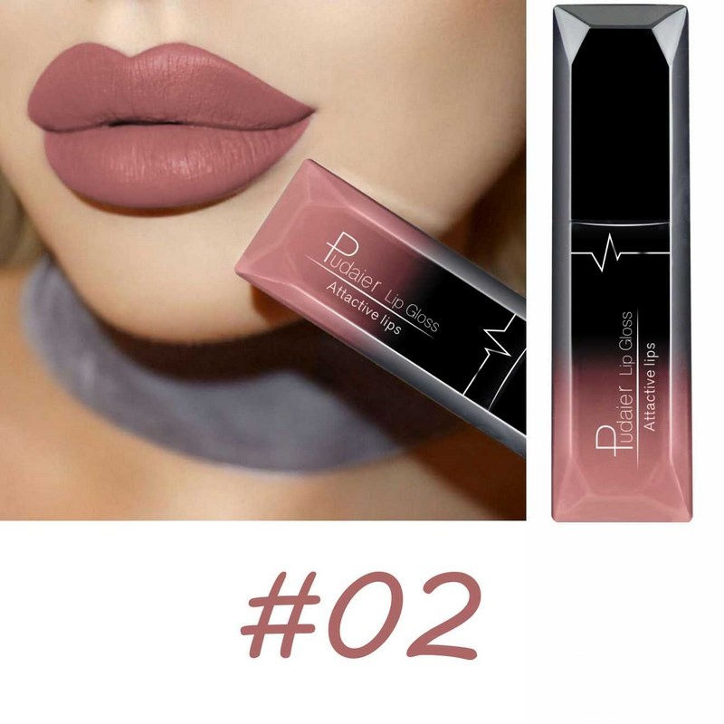 Thumbnail: Best Lip Makeup 17 Color Sexy Matte Long Lasting Lipgloss Liquid Lipstick Lip Cr