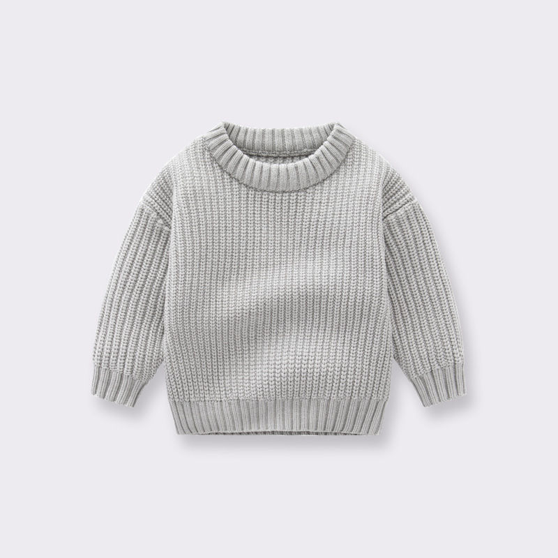 Thumbnail: 0-7T Toddler Kid Baby Boy Girl Winter Clothes Newborn Baby Sweater Infant Knit P