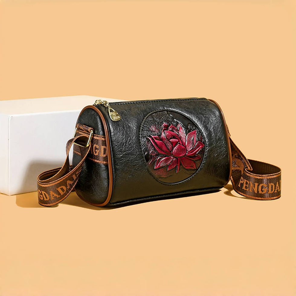 Thumbnail: Casual Women Handbag Soft Leather Shoulder Crossbody Bags for Women 2024 New Fas