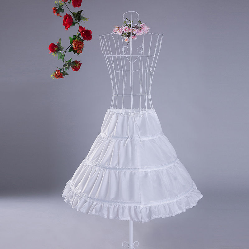Thumbnail: Girl Long White Bridesmaid Dresses For Wedding Prom Gown Big Bow Girls Party Dre