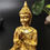 Thumbnail: Golden Colour Buddha Sculpture for Fengshui / Figurines 