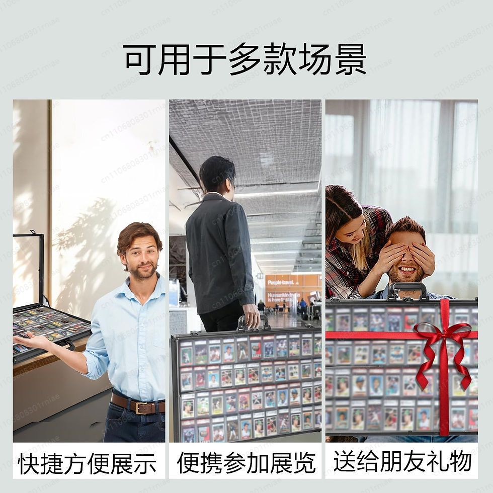 Thumbnail: Aluminum Alloy Toolbox Card Silver Storage Box Night Market Stall Box Portable F