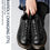 Thumbnail: High-quality Men Genuine Leather Loafers Shoes Flats Shoes Women Loafers Polychr