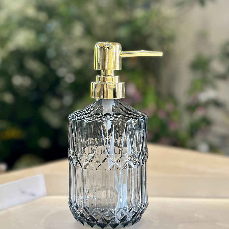 Thumbnail: Bathroom Soap Dispenser Portable Glass Travel Liquid Hand Sanitizer Container 45