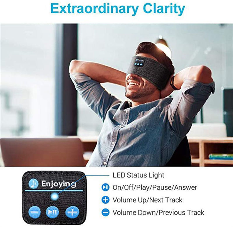 Thumbnail: XIAOMI Wireless Bluetooth Headband Earphones Sports Headphones Elastic Headband 