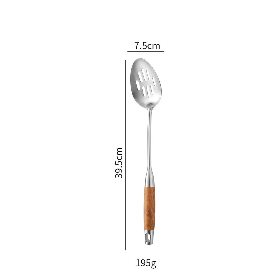 Thumbnail: Cross-Border Kitchenware 316 Stainless Steel Spatula for Cooking Household Soup 
