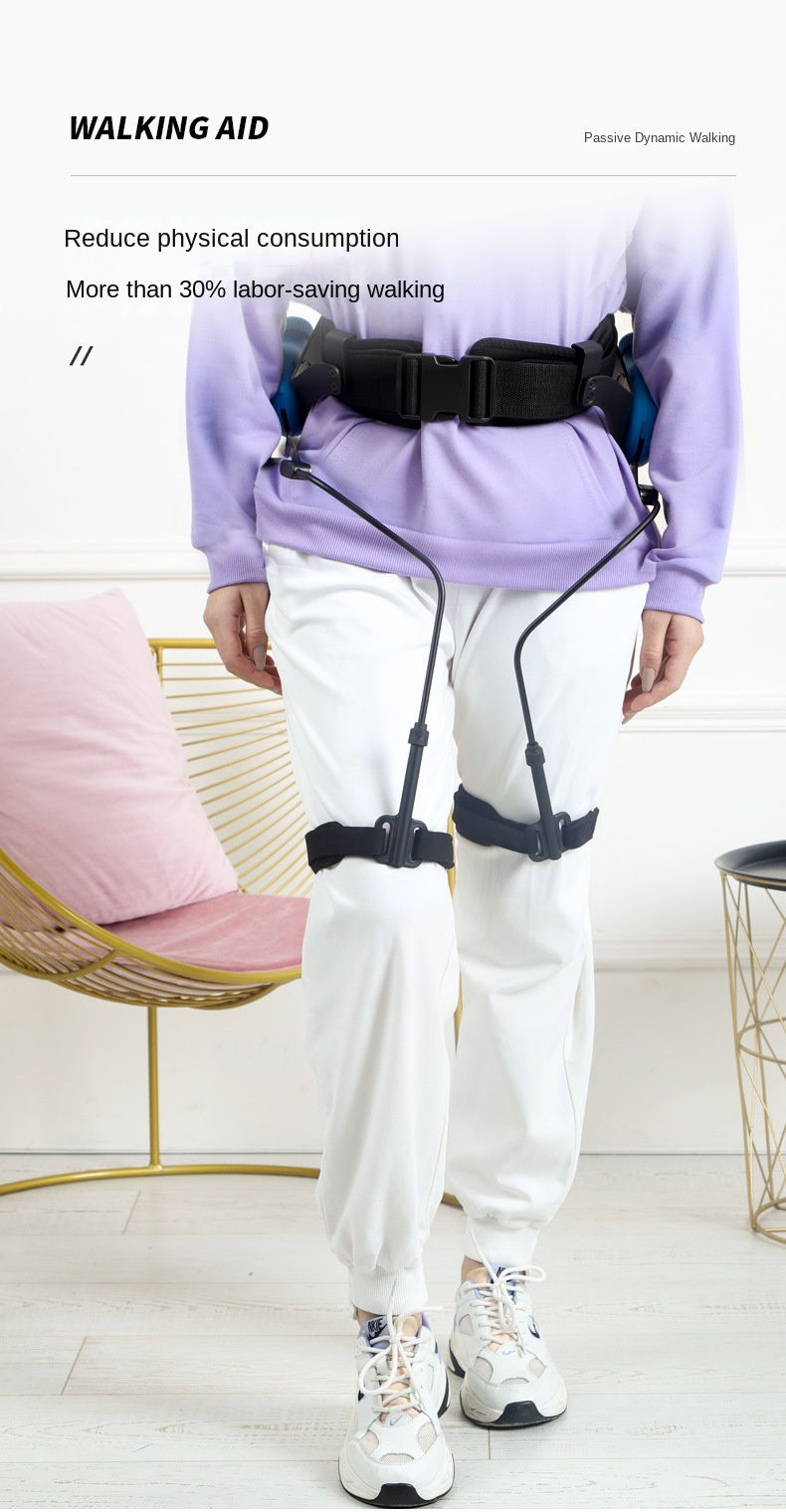 Thumbnail: Walking Assistance Elderly Rehabilitation Training Equipment Stroke Hemiplegic E