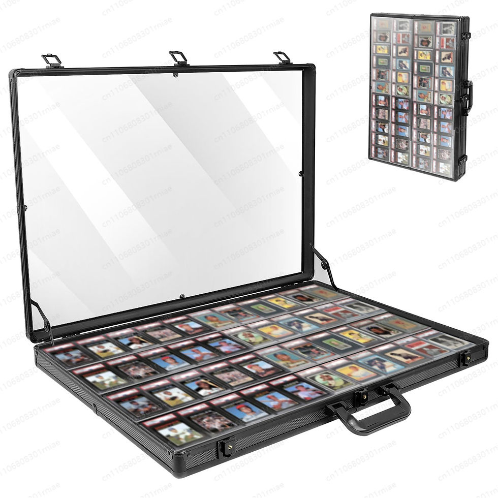 Thumbnail: Aluminum Alloy Toolbox Card Silver Storage Box Night Market Stall Box Portable F
