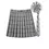 Thumbnail: Women Summer Plaid Pleated Skirt With Necktie Bowtie Korean Jk Skirt Uniform Jap