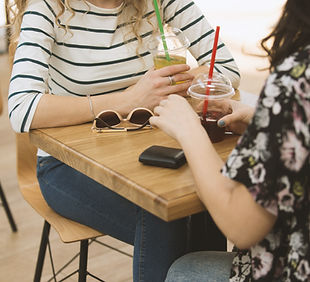 Girls in a Coffee Shop