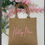 Thumbnail: Personalised Tote Bag Bridesmaid boxes  custom reusable shopping bag  hen party