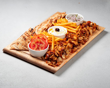 Loaded sharing board with toppings, menu photos for Talabat Deliveroo Careem