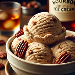 Bourbon Pecan Ice Cream