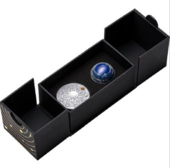 Срібна монета Ghana 2024 Earth 2 oz Ag .999 Solar System