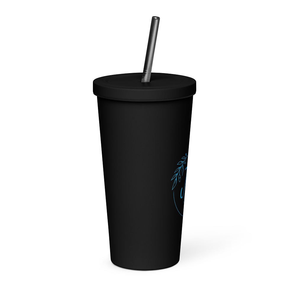 Thumbnail: Insulated tumbler with a straw