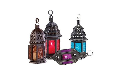 Handcrafted Colored Lanterns