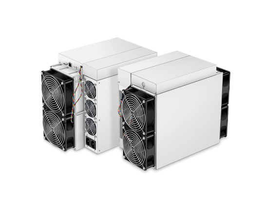 ASIC avec un hashrate de 110TH/s de l'algorithme SHA-256 pour une consommation d'énergie de 3259W