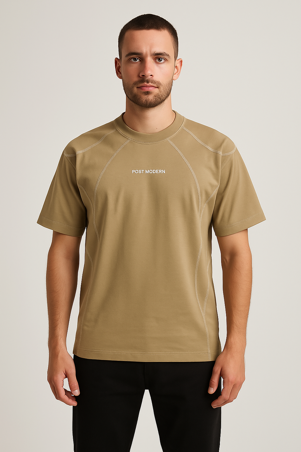 DROP SHOULDER T SHIRT