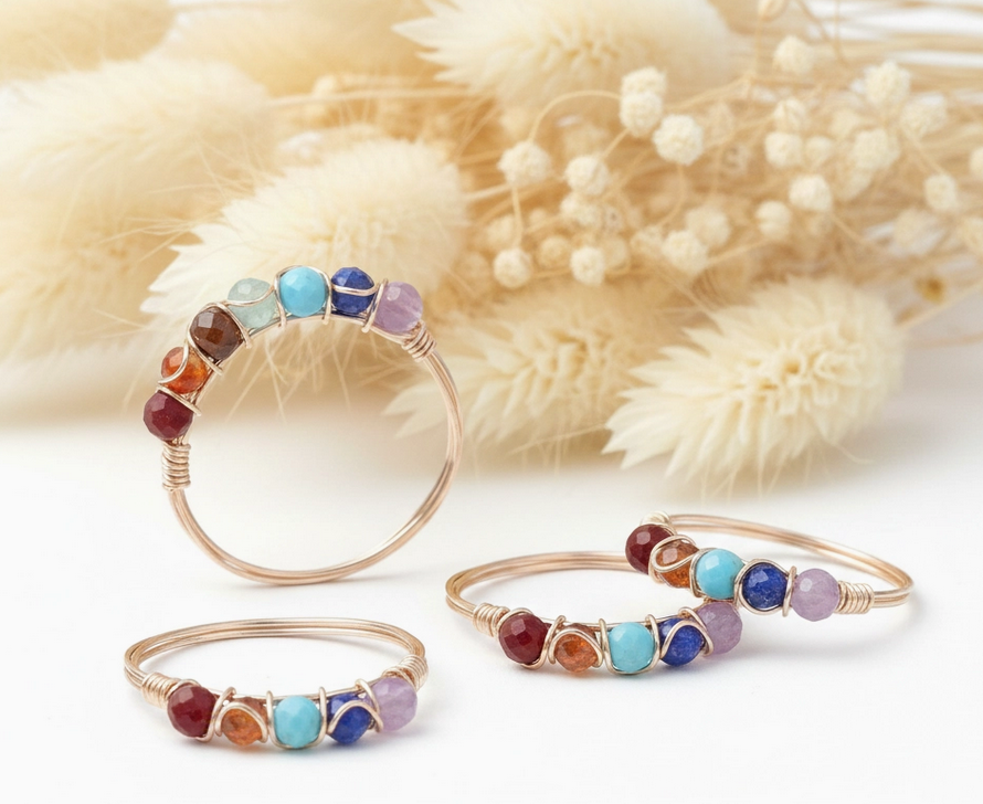 Bague "Sérénité des Chakras"