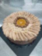 Entremets chocolat & praliné noisettes