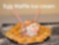 Egg Waffle w/ Ice Cream