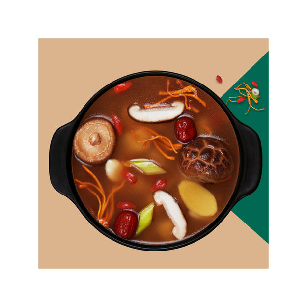 縮圖：Little Sheep Hot Pot Soup Base Mushroom Flavor 140g 小肥羊 火锅底料 清汤