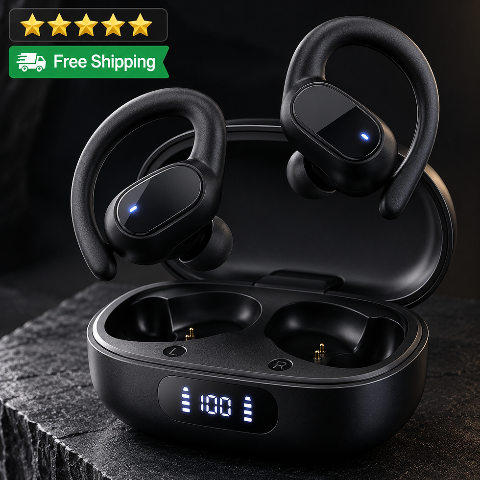 Bluetooth 5.1 Wireless Earbuds with Ear Hooks product image