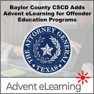 Baylor County CSCD Adds Advent eLearning for Offender Education Programs