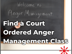 Find a Court Ordered Anger Management Class