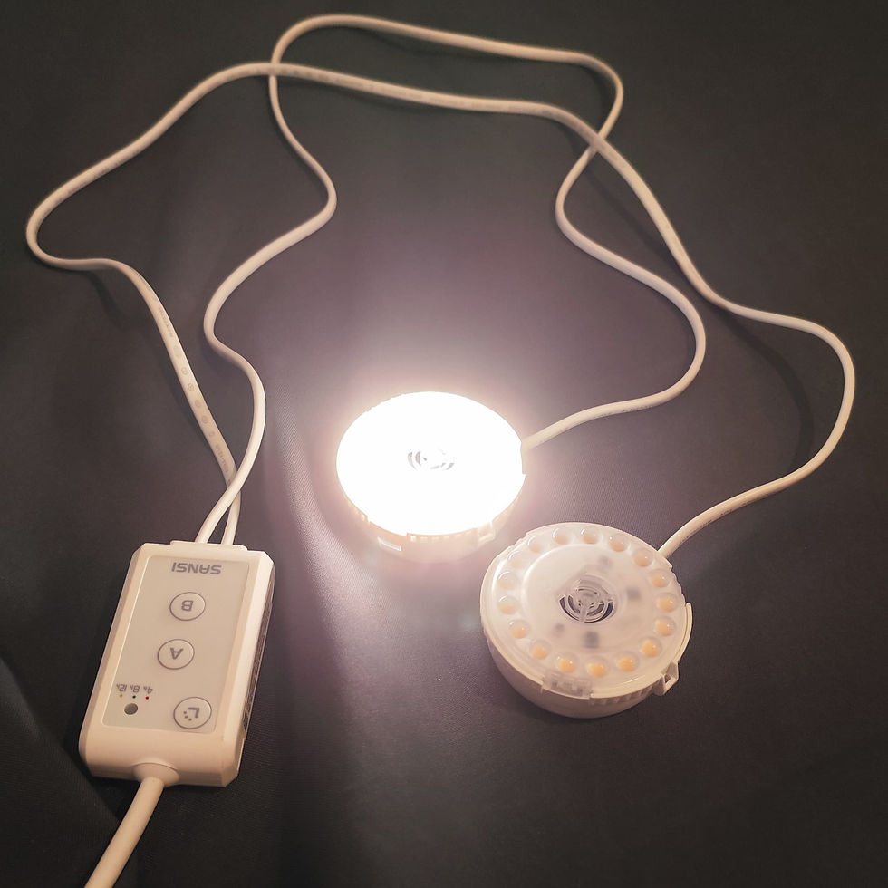 SANSI Full Spectrum 2-Head Grow Lights