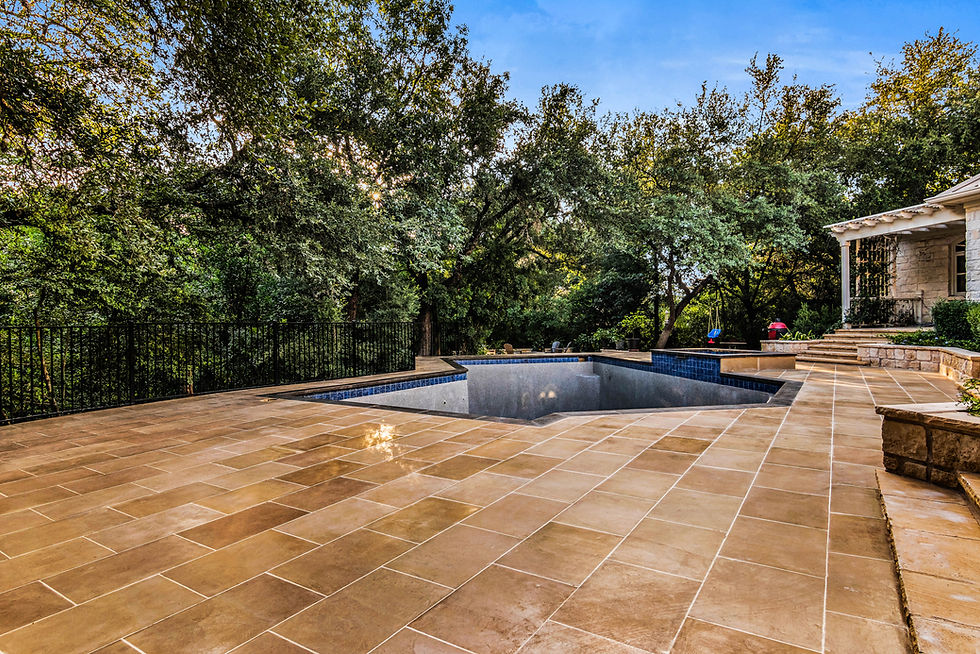ULM Austin Backyard Landscape Design and Construction