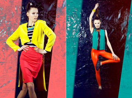 'Neoprene Dream' : 'Something different' - Editorial for Envie Magazine - March 2013
