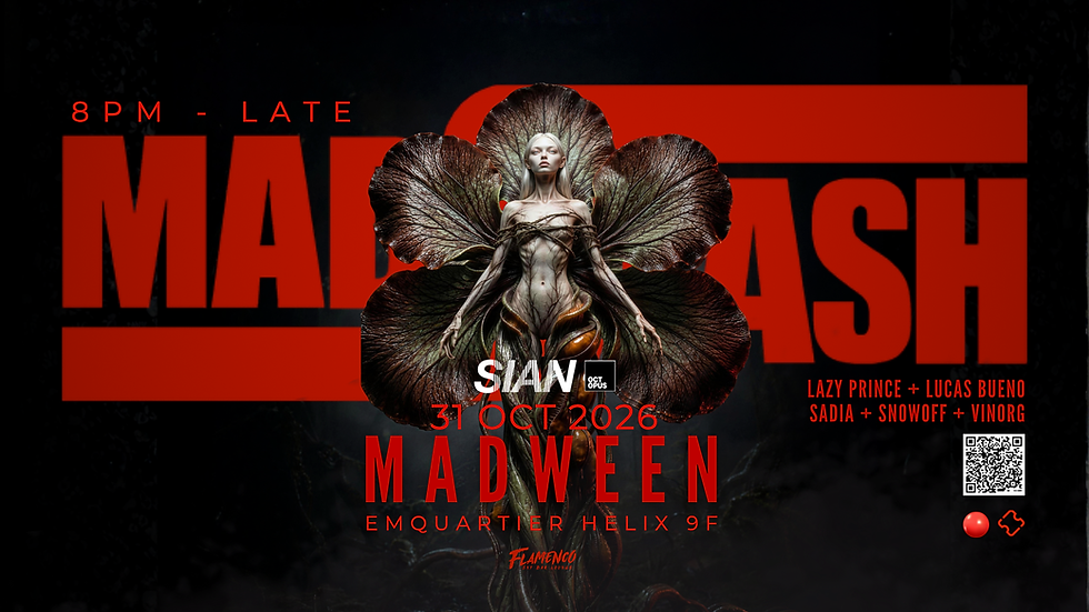 MADWEEN 2026 + SIAN 🔴 Bangkok’S Maddest Halloween Oct 31