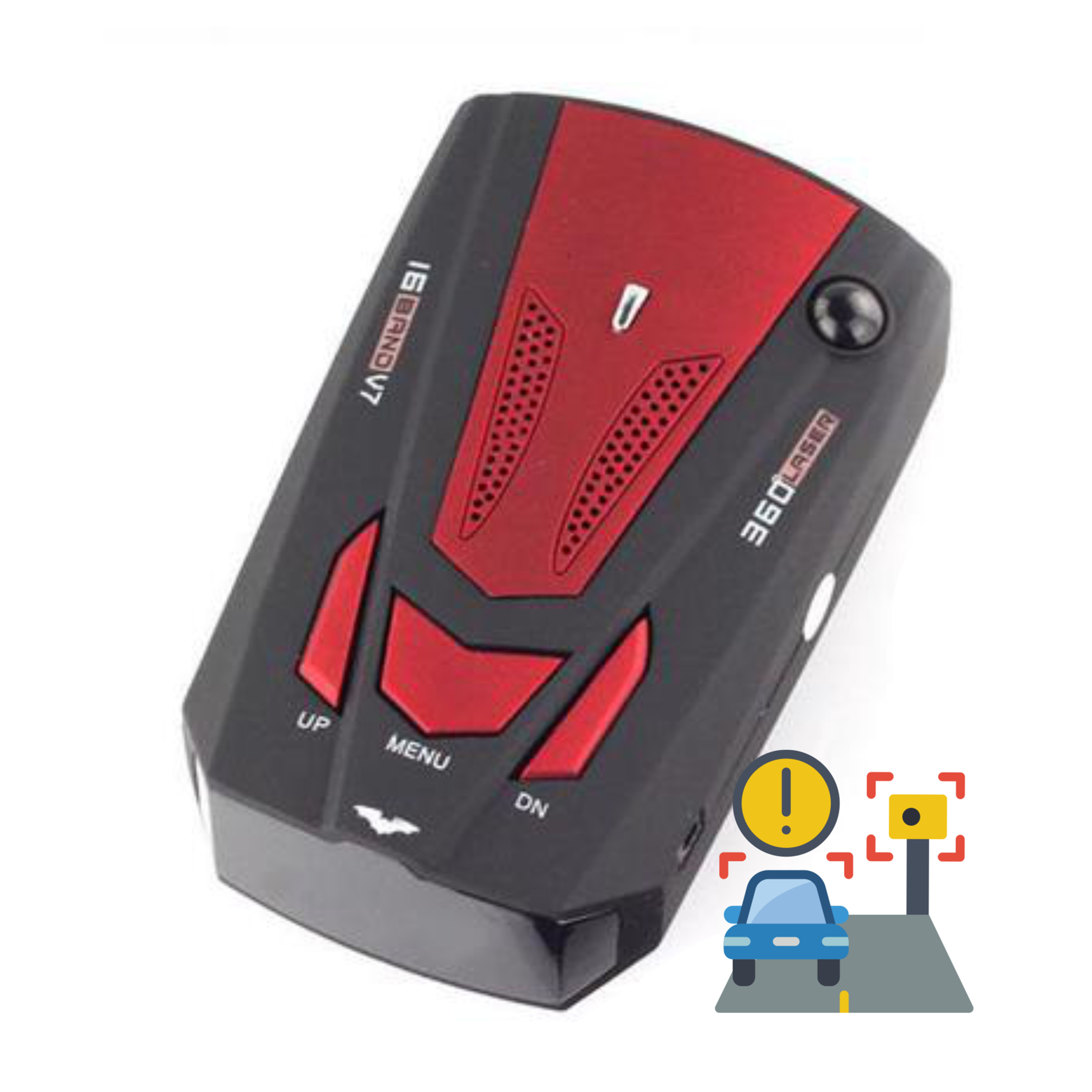 Detector Avisador de Radar Foto Multas