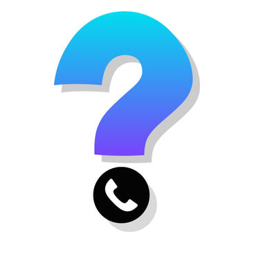 Ilustración de signo de pregunta con un ícono de teléfono, simbolizando preguntas frecuentes y contacto por dudas sobre rastreadores GPS.