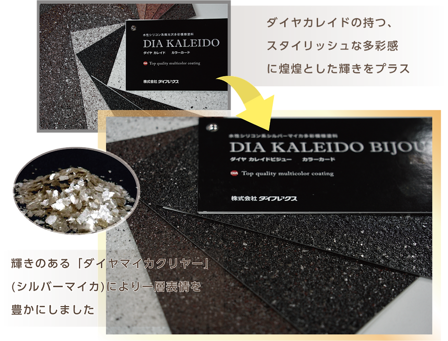 ダイフレックス ダイヤカレイド ダイヤマイカクリヤー