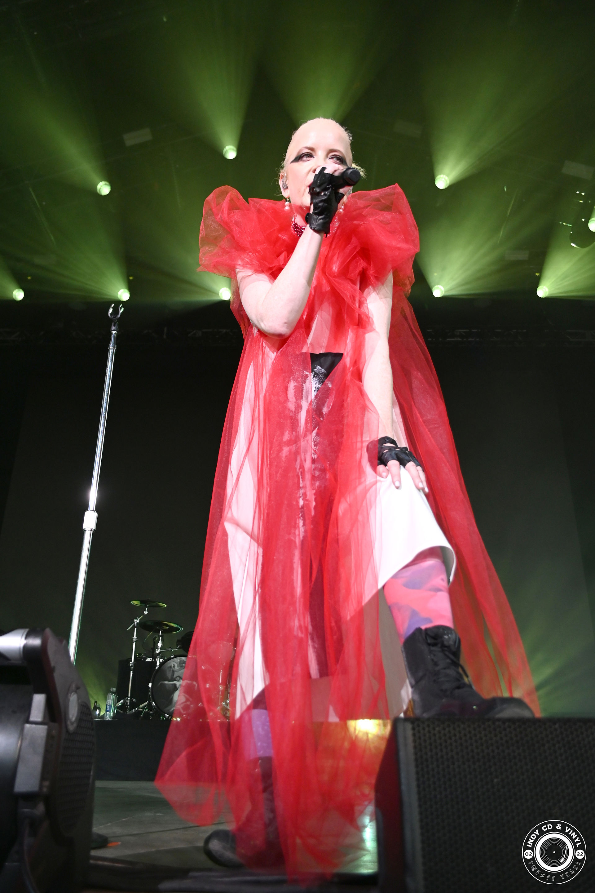 Garbage live in Indianapolis, photo by Andy Skinner of Indy CD & Vinyl