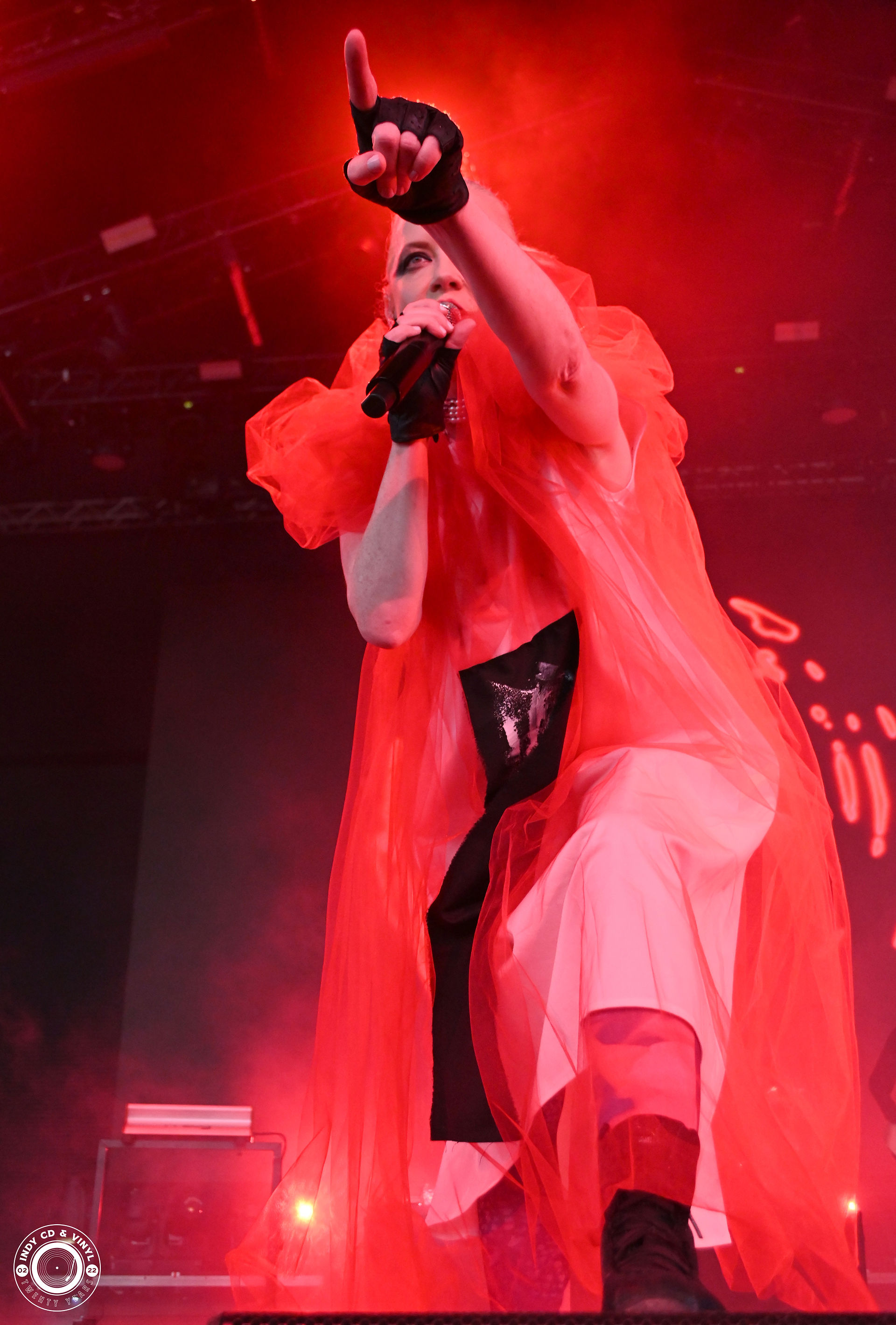 Garbage live in Indianapolis, photo by Andy Skinner of Indy CD & Vinyl