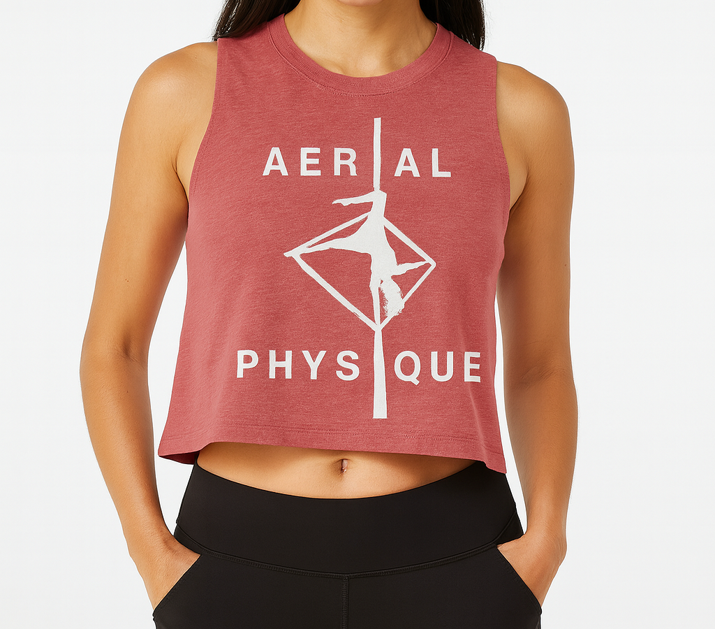 Aerial Physique Women's Racerback Cropped Tank Top