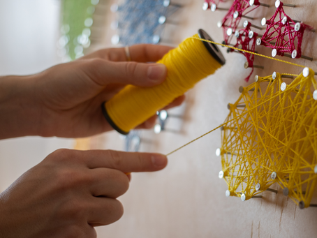 Como combinar String Art com o seu ambiente