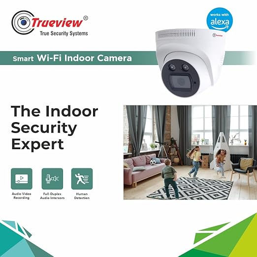 Thumbnail: TRUEVIEW 3MP INDOOR WIFI CAMERA T18237S