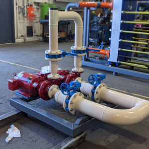 Skid pump & piping