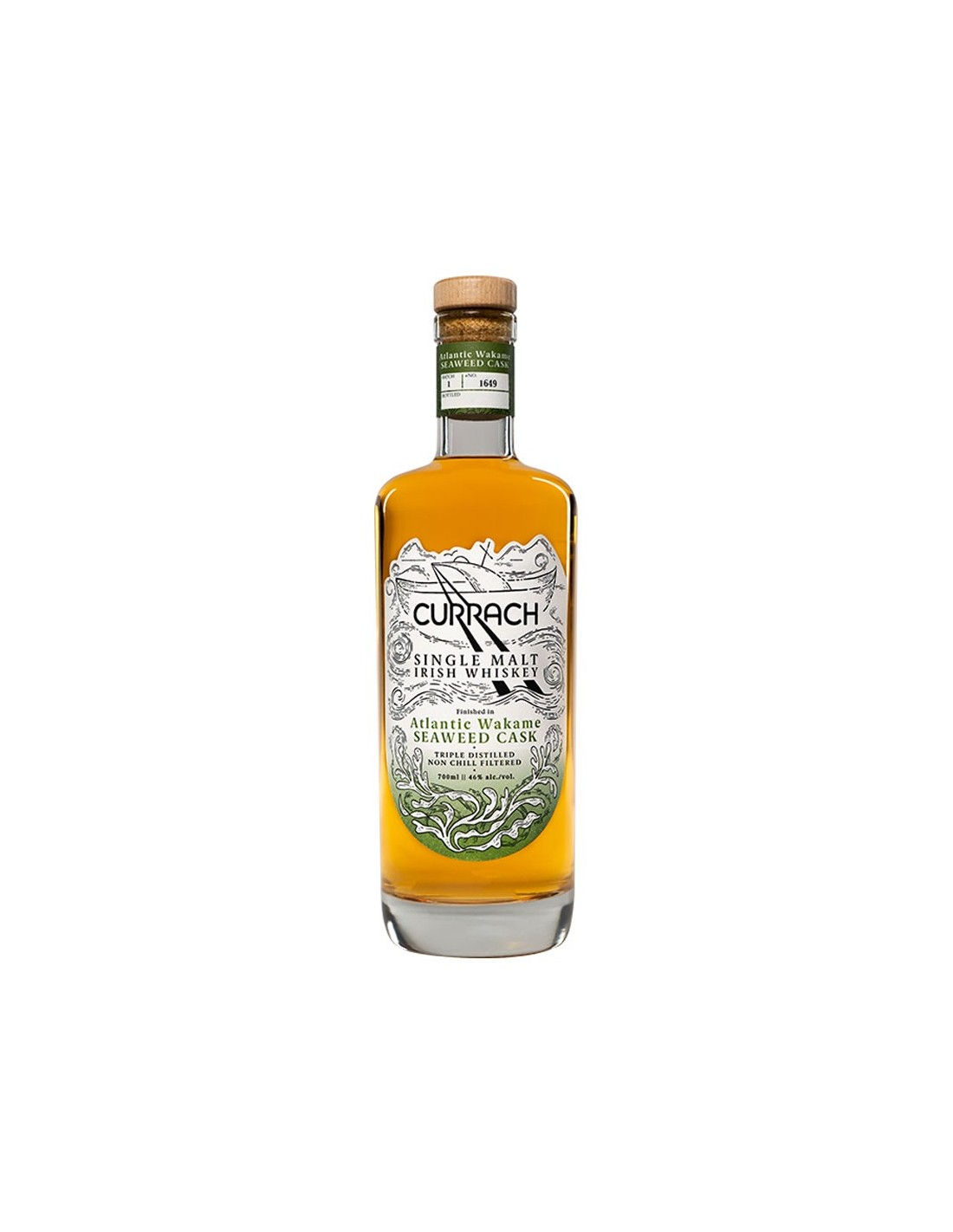 Currach Single Malt Irish Whiskey Wakame Cask 46%
