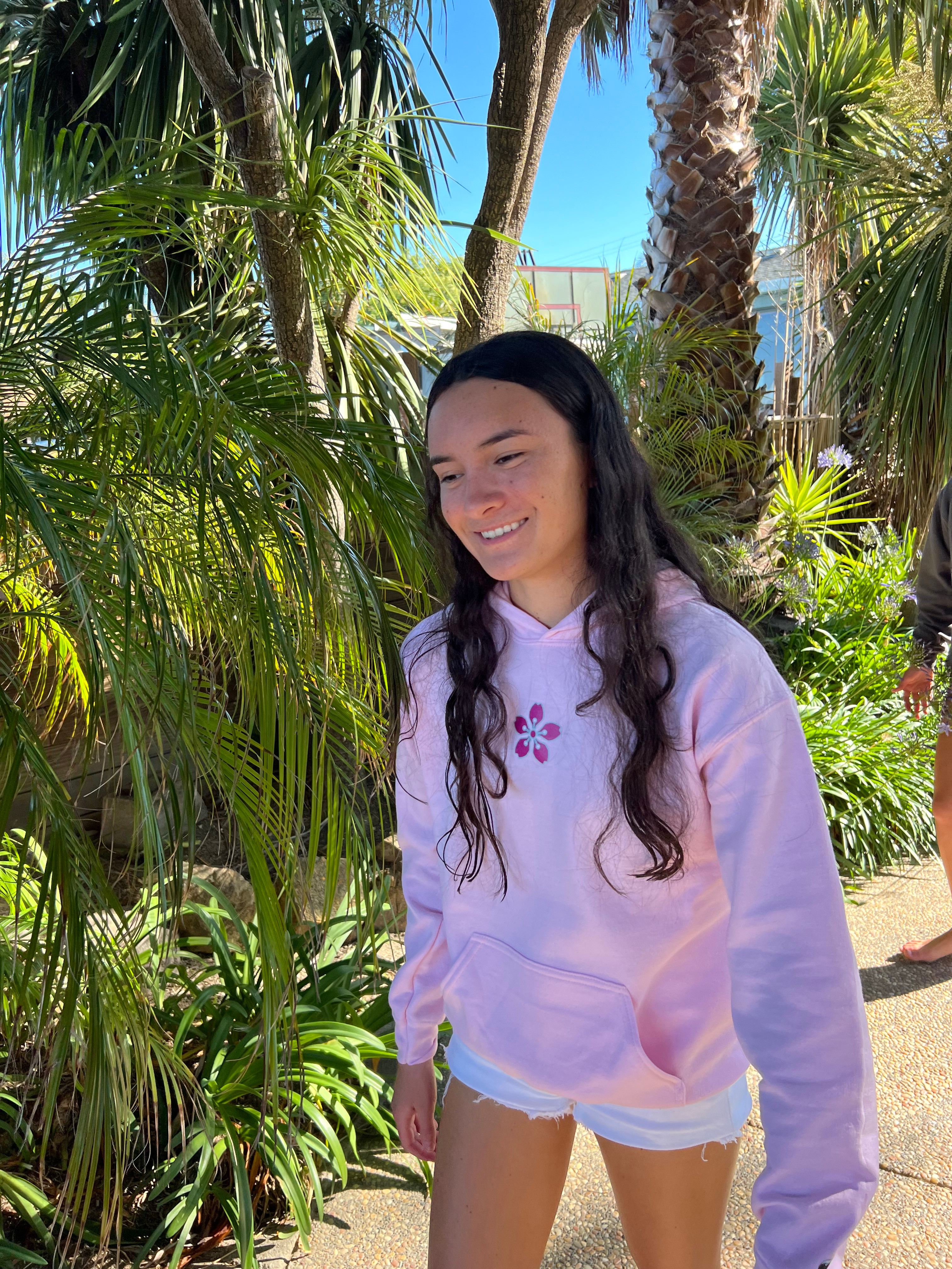 Hanaui Flower Hoodie - Kids