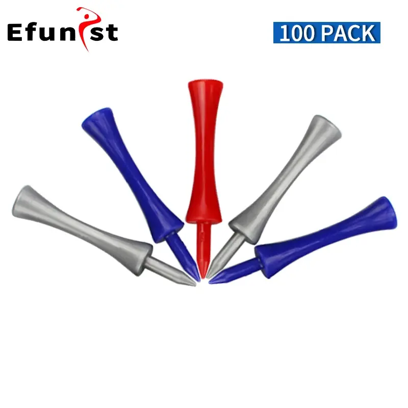 Thumbnail: Pack 100 Pcs Golf Tees 4 Sizes Wooden Bamboo Golf Ball Holder Wholesale Golf