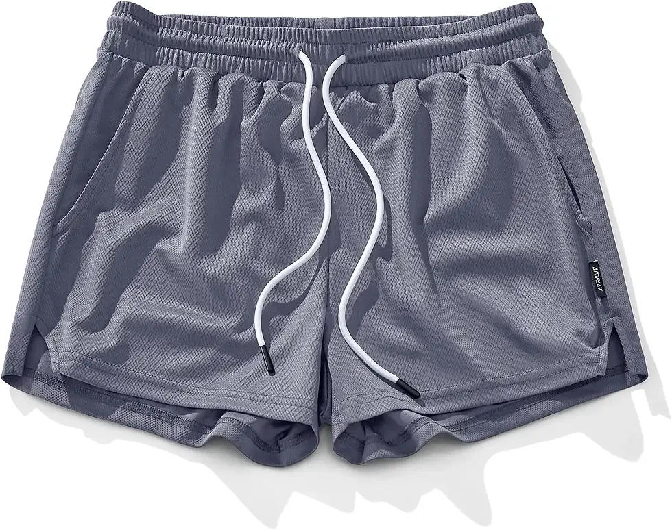 Miniaturbild: AIMPACT Men's Gym Workout Shorts Mesh Lightweight Bodybuilding Shorts Training