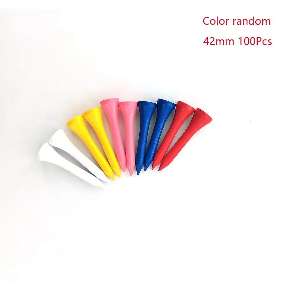Miniaturbild: Pack 100 Pcs Golf Tees 4 Sizes Wooden Bamboo Golf Ball Holder Wholesale Golf