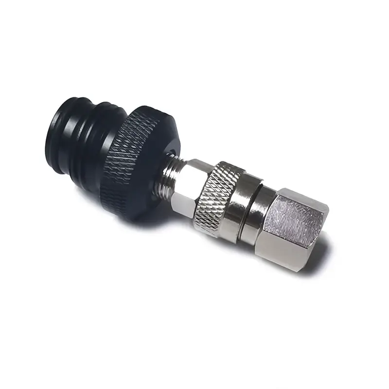 Thumbnail: Paint Marker Ball ASA Coil Remote Hose Line Slide Check Adaptor With Male Quick