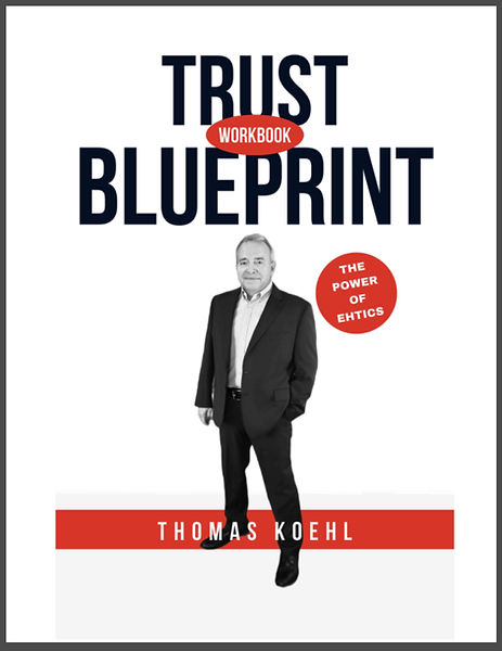 Front cover of The Trust Blueprint by Thomas Koehl